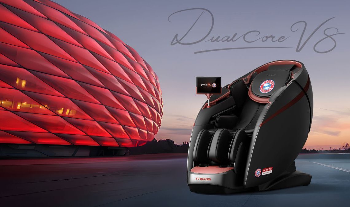 fotel masujący iRest Dual Core V8